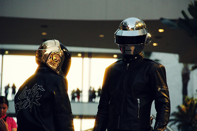 Daft Punk Helmets by Artcraft Plating Plating
